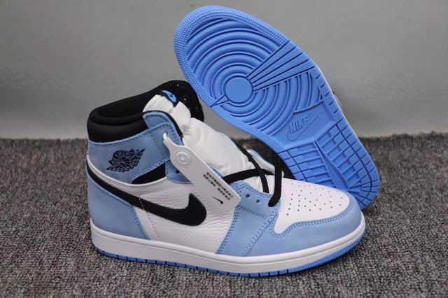 Air Jordan 1 High OG University Blue Men's Basketball Shoes-55 - Click Image to Close